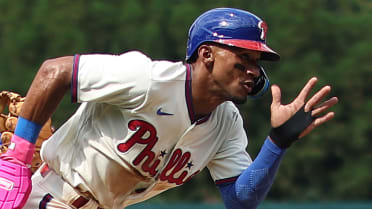 Phillies' Cristian Pache out with a knee injury that will require