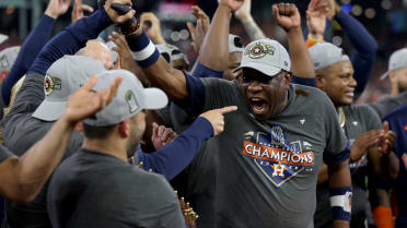 Astros manager Dusty Baker erases doubt. He's a World Series champ.