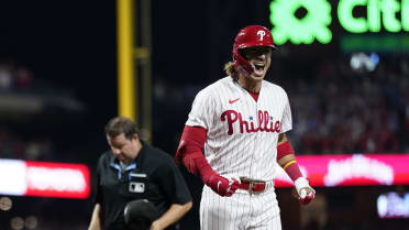 Clear results for Phillies' .300 hitter: Bryson Stott's swing 'feels good.'  So do his teeth - The Athletic
