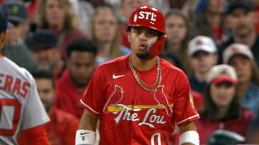 mlb.com - Brenden Schaeffer - Winn exits game after HBP with lower leg contusion