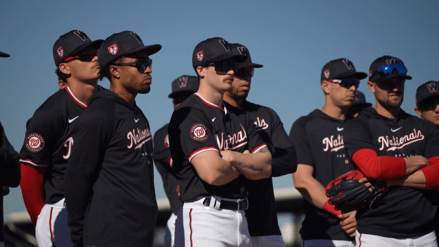 Nats' future OF depth on display in first full-squad workout