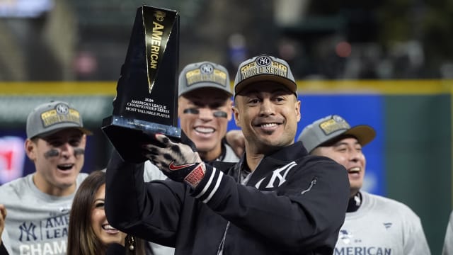 Giancarlo Stanton wins 2024 ALCS MVP after Game 5 homer