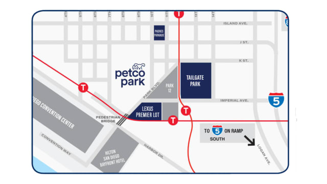 Petco Park Directions & Parking - Ballparks of Baseball