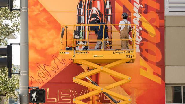 Houston Astros: Artists collaborate to paint 60th anniversary mural  revealed during annual FanFest - ABC13 Houston