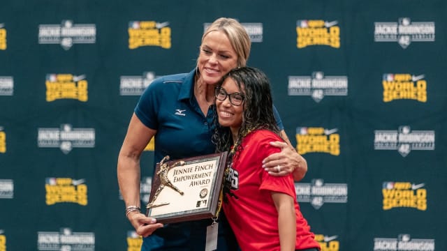 Jennie Finch Empowerment Award honored at Nike RBI World Series