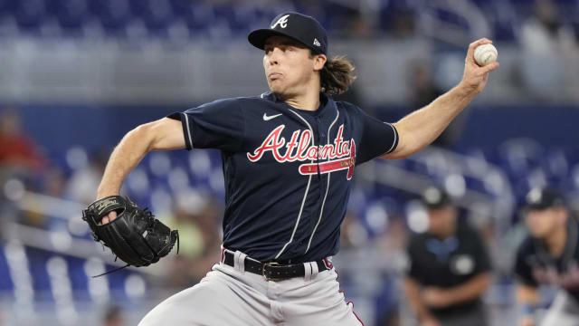 Braves sweep Marlins behind No. 10 prospect's quality start