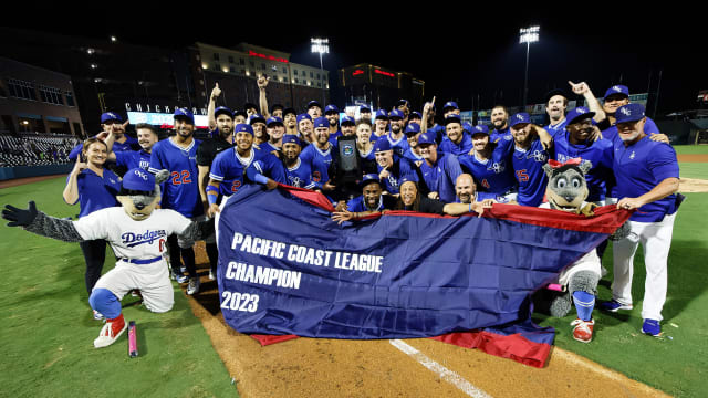Dodgers' Triple-A affiliate sweeps to championship