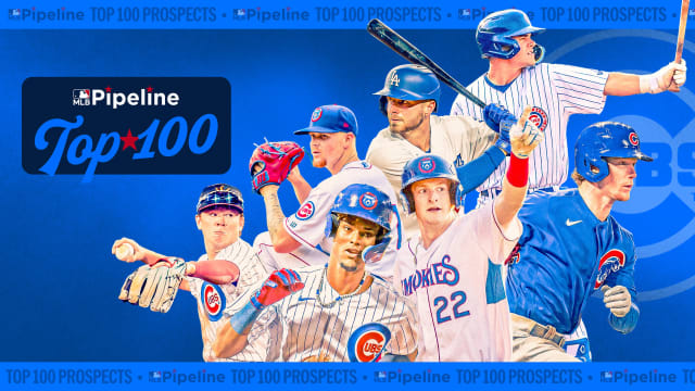 Cubs lead way with 7 prospects on Top 100 list