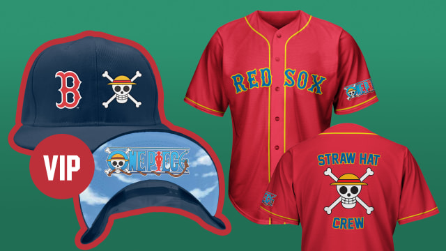 ONE PIECE MLB コラボ　ボブルヘッド ONE PIECE MLB コラボ ボブルヘッド MONKEY D. LUFFY Boston Red Sox