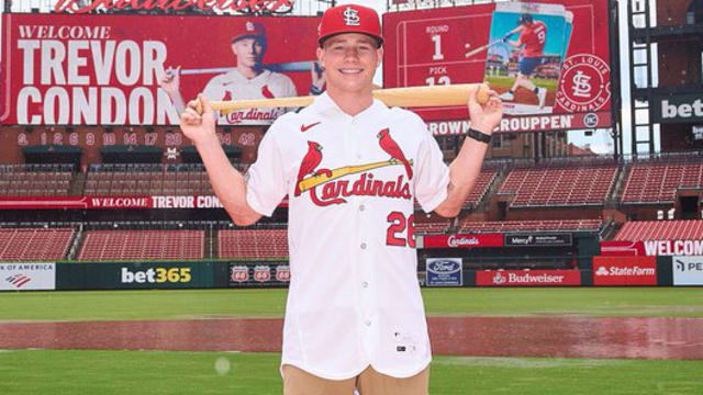 Cardinals first-round Draft pick Trevor Condon collects 2 hits in  professional debut