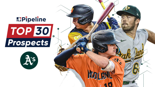 Here are the Athletics' 2023 Top 30 prospects