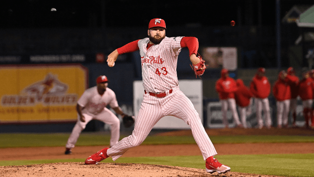 Revamped prospect Moore in command for Phils