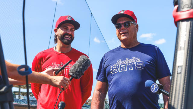 Christopher Rouch Casey Kelly pitches for father manager Pat Kelly at Triple-A