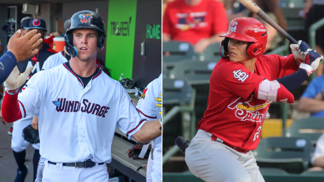 Twins' Walker Jenkins, Cardinals' JJ Wetherholt trade home runs at Double-A
