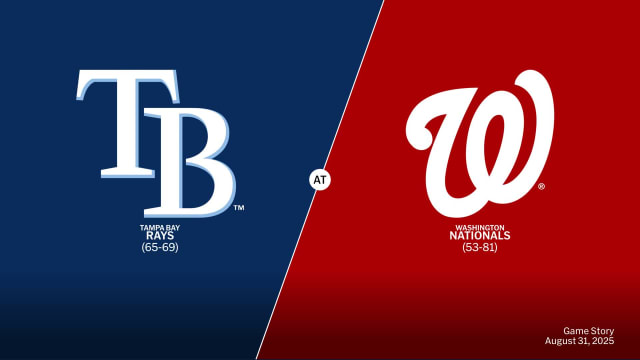 Tampa Bay Rays at Washington Nationals Preview - 08/31/2025