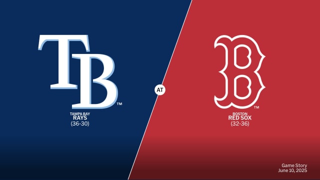 Tampa Bay Rays at Boston Red Sox Game Story, Scores/Highlights - 06/10/2025