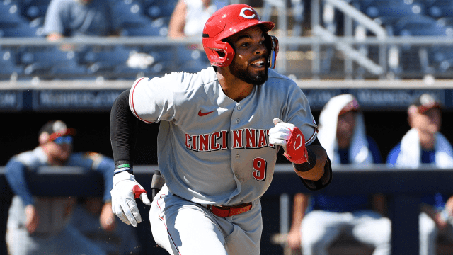 Reds' Hinds shows off his big-time pop in AFL