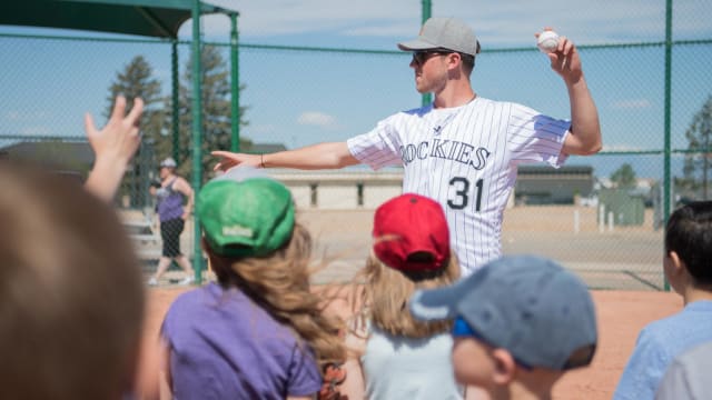 RockiesCaravan: Day 6. DENVER: Holm Elementary & The Diamond…, by Rockies  Photographers