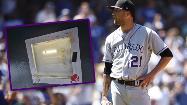 Vinny Castilla used a large animal bone to strengthen Gerardo Parra's bat