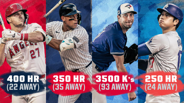 MLB milestones to watch for in 2025