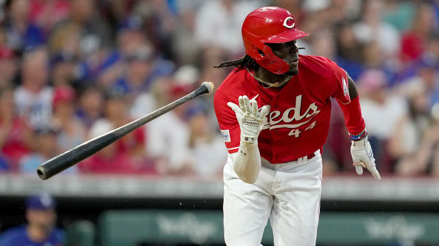 De La Cruz shows off power, speed in MLB debut