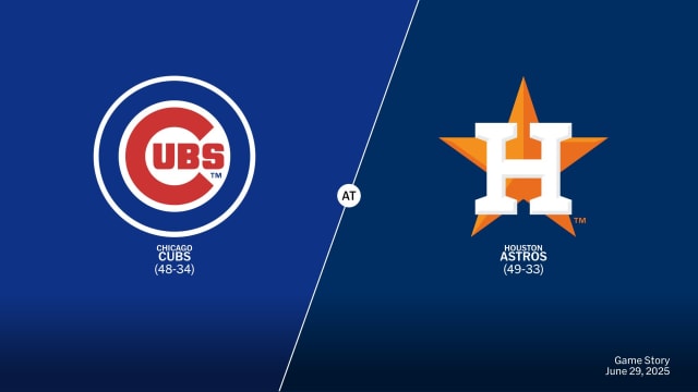 Chicago Cubs at Houston Astros Preview - 06/29/2025