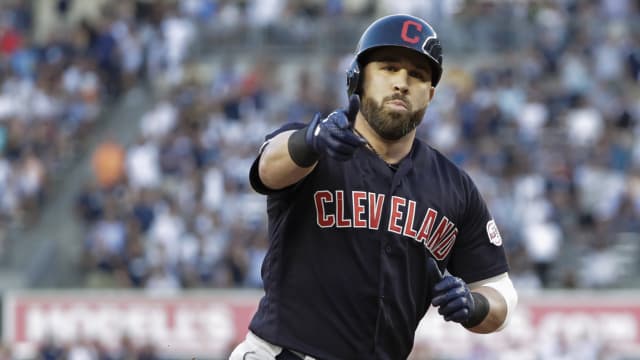 Jason Kipnis received a hero's welcome after hitting a three-run blast in  Game 4