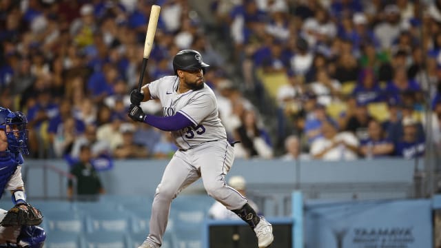 Elias Diaz declared a fashion emergency and swapped his catcher's gear  colors after the first inning