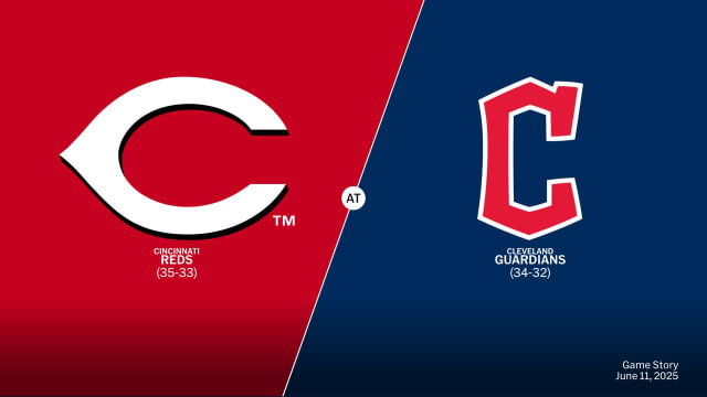 Cincinnati Reds at Cleveland Guardians Game Story, Scores/Highlights - 06/11/2025