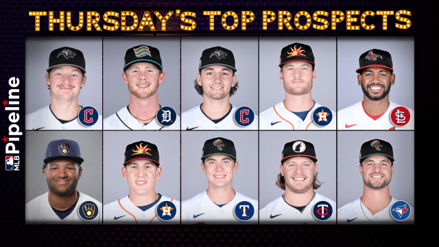 Thursday's top prospect performers