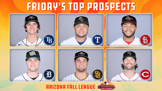 Friday's top prospect Fall League performers