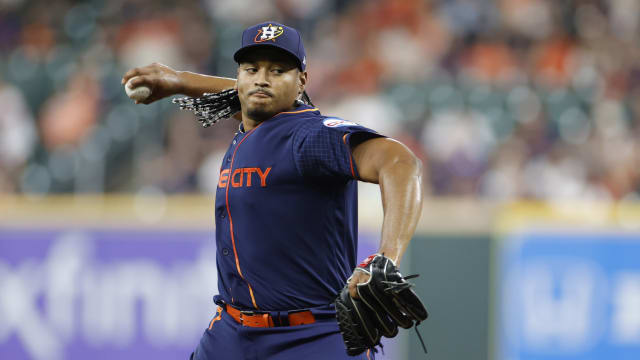Luis Garcia makes slight adjustment to his delivery; Astros optimistic for  his return