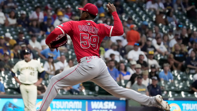 José Soriano to end season on injured list with right forearm contusion
