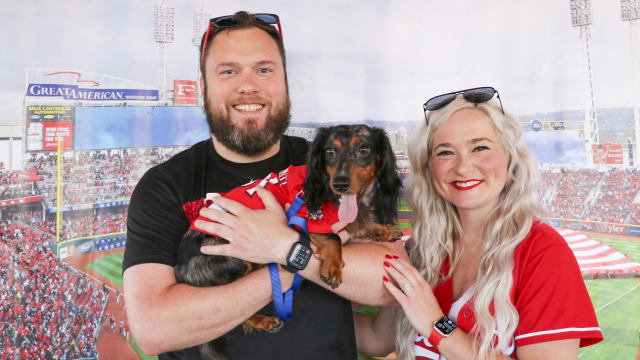 More than 200 pups take over Great American Ball Park for Bark at the Park