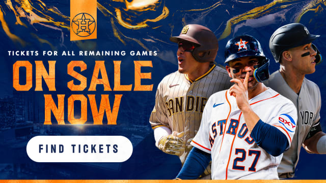 Houston Astros Ticket Information | Houston Astros