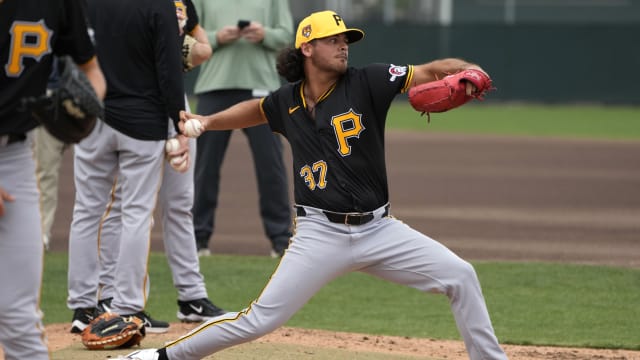 Pirates' No. 3 prospect wows in spring debut