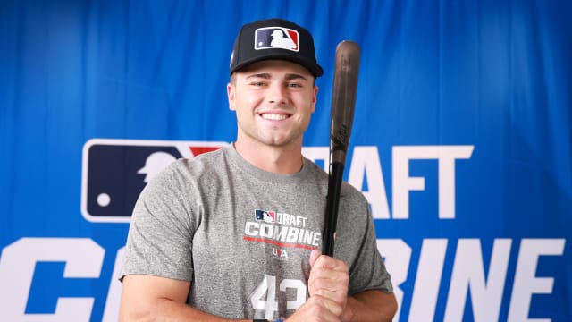 Brandon Compton sets MLB Draft Combine exit velocity record