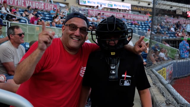 Kid umpire of Minor League Baseball