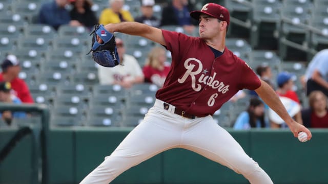 Bradford (Rangers' No. 26) turning heads at Triple-A