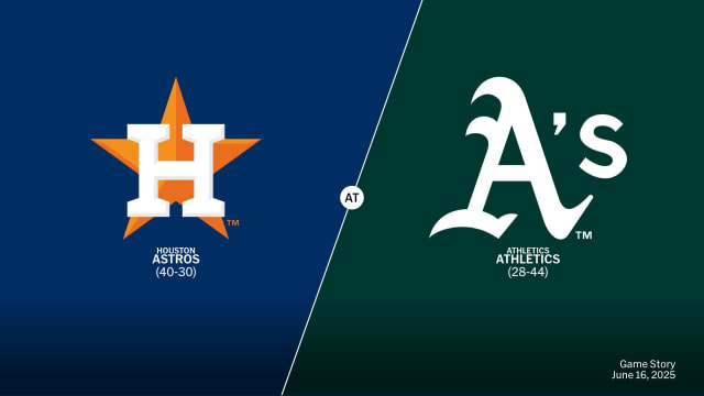 Houston Astros at Athletics Preview - 06/16/2025