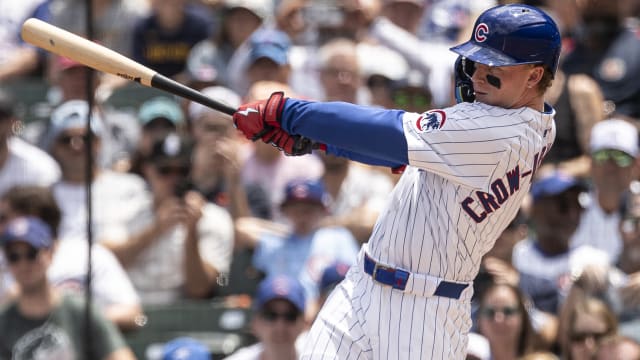 Pete Crow-Armstrong logs 20 homers, 20 steals for Cubs
