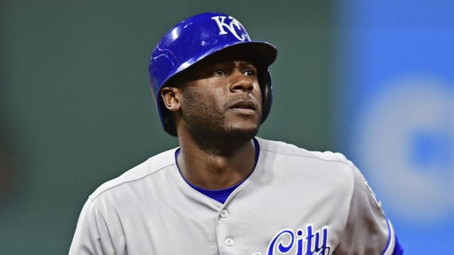 Watch: Brewers' Cain taunts kids after crushing HR out of backyard