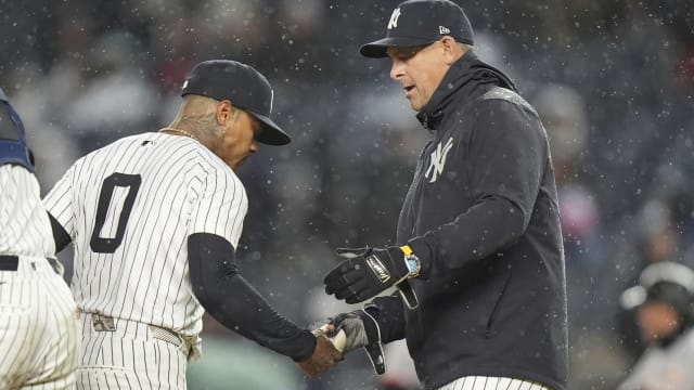 Marcus Stroman struggles in Yankees' rain-shortened loss