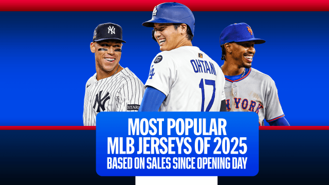 Most popular MLB jerseys for 2025 first half
