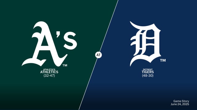 Athletics at Detroit Tigers Preview - 06/24/2025