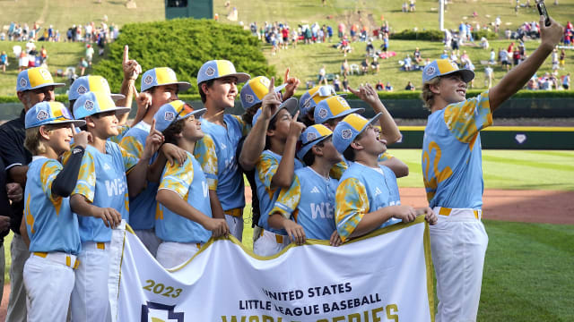 Taylor North Little League World Series champions visit Comerica Park