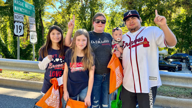 Atlanta Braves on X: Before tonight's game, @HenryLouisAaron, Ambassador  Andrew Young and Braves executives welcomed Principal Chief Richard Sneed  of the Eastern Band of Cherokee Indians to @TruistPark. The names on the