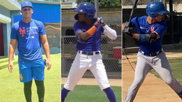 Mets agree to terms with trio of top int'l prospects