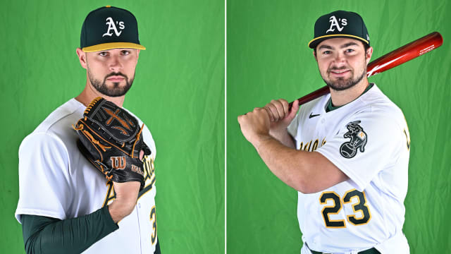 Former Braves top prospects shine for A's in spring debuts