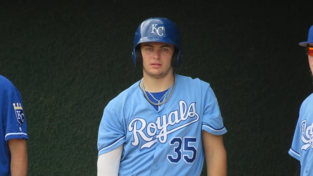 This Royal leads the Minors in walks